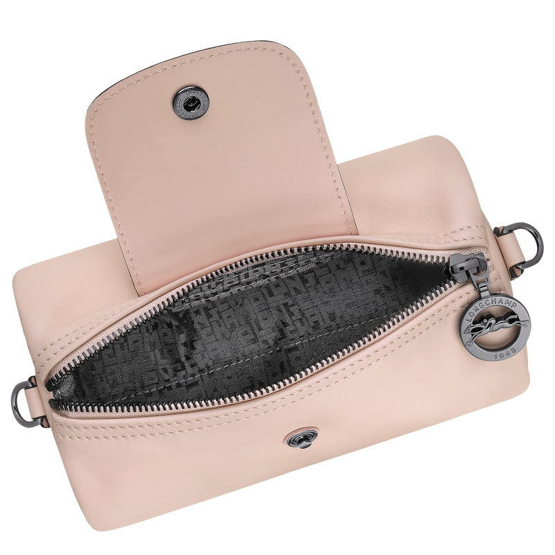 Longchamp | Le Pliage Xtra XS Crossbody bag Nude - Leather | Nude