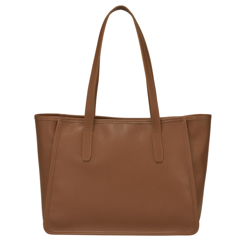 Longchamp | Le Foulonné L Tote bag Caramel - Leather | Caramel