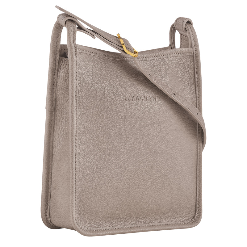 Longchamp | Le Foulonné S Crossbody bag Turtledove - Leather | Turtledove