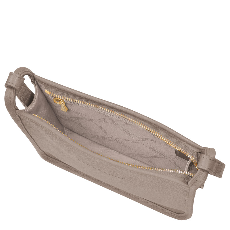 Longchamp | Le Foulonné S Crossbody bag Turtledove - Leather | Turtledove