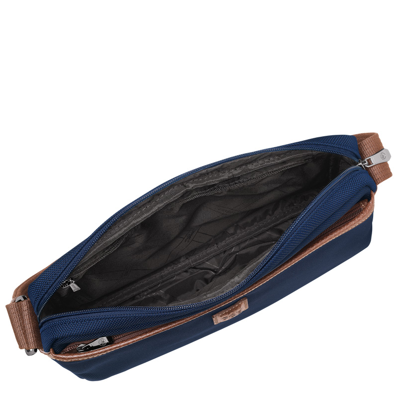 Longchamp | Boxford M Camera bag Blue - Recycled canvas | Blue