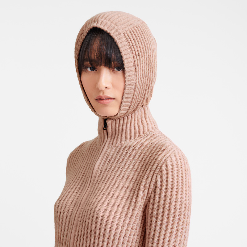 Longchamp | Balaclava Nude - Knit | Nude