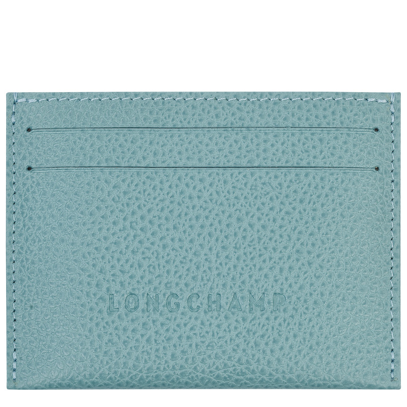 Longchamp | Le Foulonné Card holder Eucalyptus - Leather | Eucalyptus