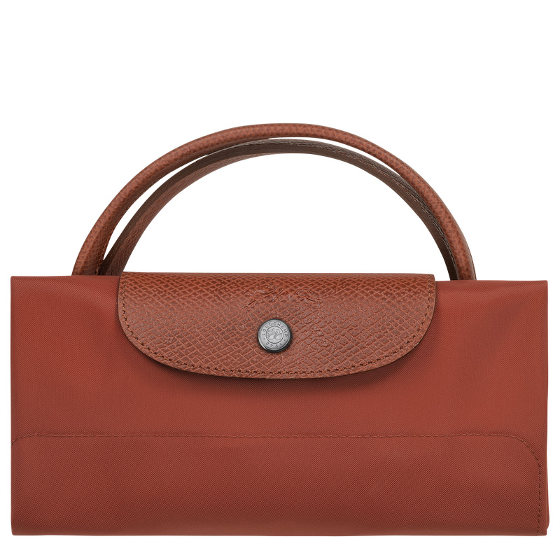 Longchamp | Le Pliage Green L Travel bag Chestnut - Recycled canvas | Chestnut
