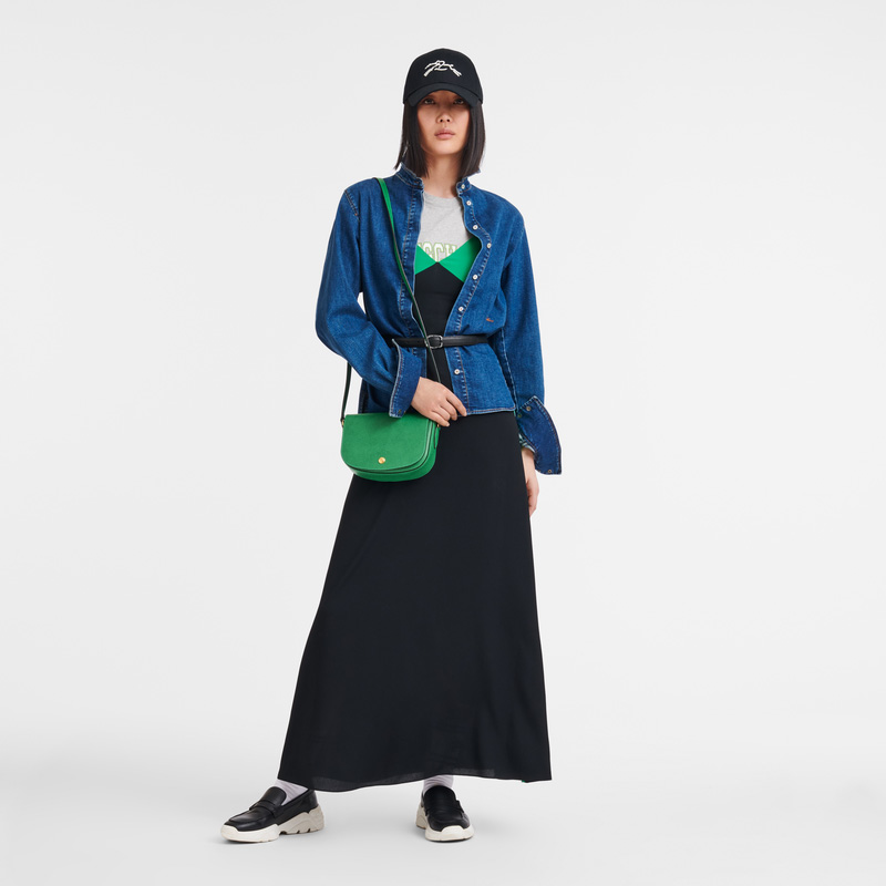 Longchamp | Épure S Crossbody bag Green - Leather | Green