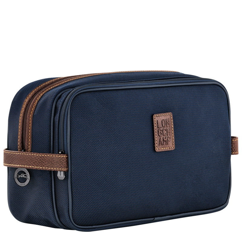 Longchamp | Boxford Toiletry case Blue - Recycled canvas | Blue