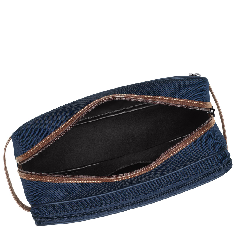 Longchamp | Boxford Toiletry case Blue - Recycled canvas | Blue