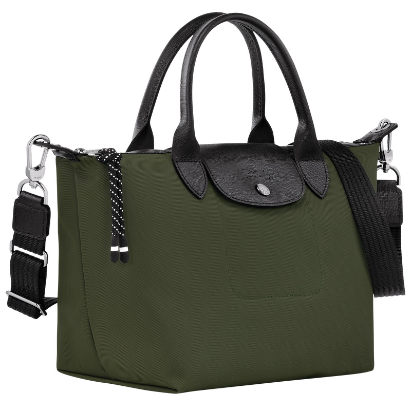 Longchamp | Le Pliage Energy S Handbag Khaki - Recycled canvas | Khaki