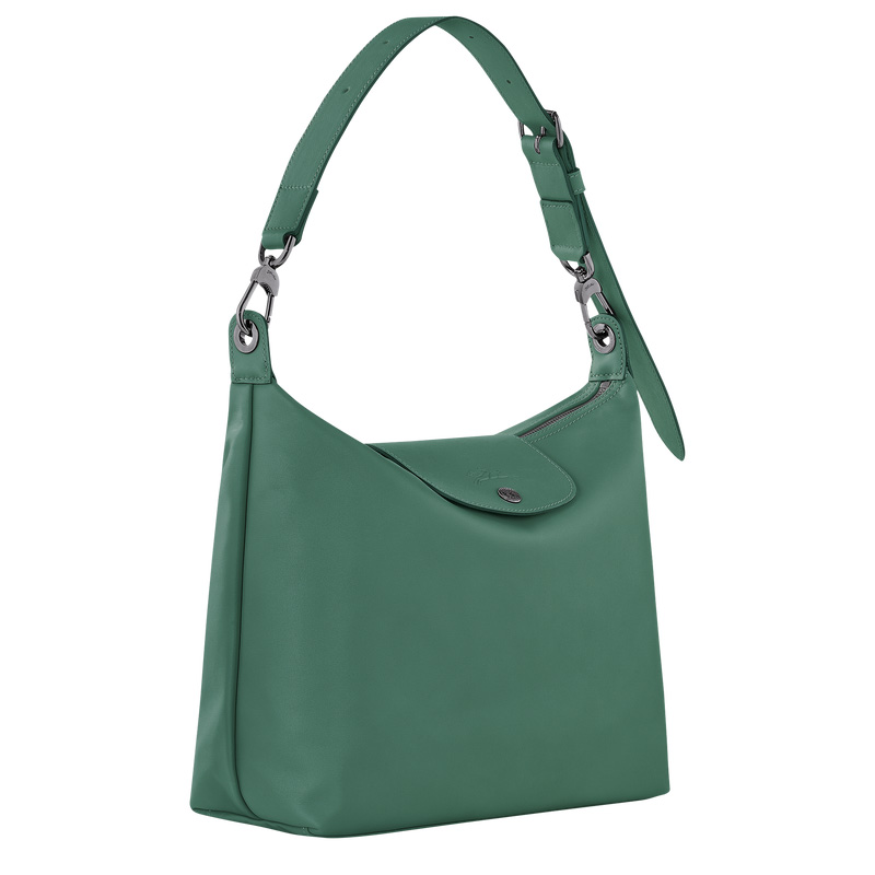 Longchamp | Le Pliage Xtra M Hobo bag Sage - Leather | Sage