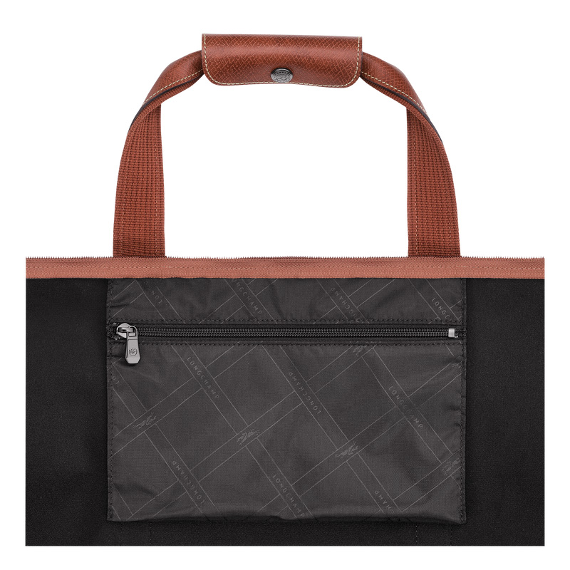 Longchamp | Boxford XL Travel bag Brown - Recycled canvas | Brown
