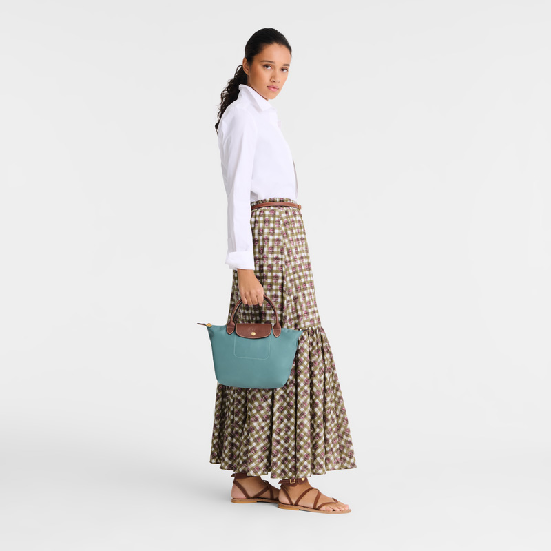 Longchamp | Le Pliage Original S Handbag Eucalyptus - Recycled canvas | Eucalyptus