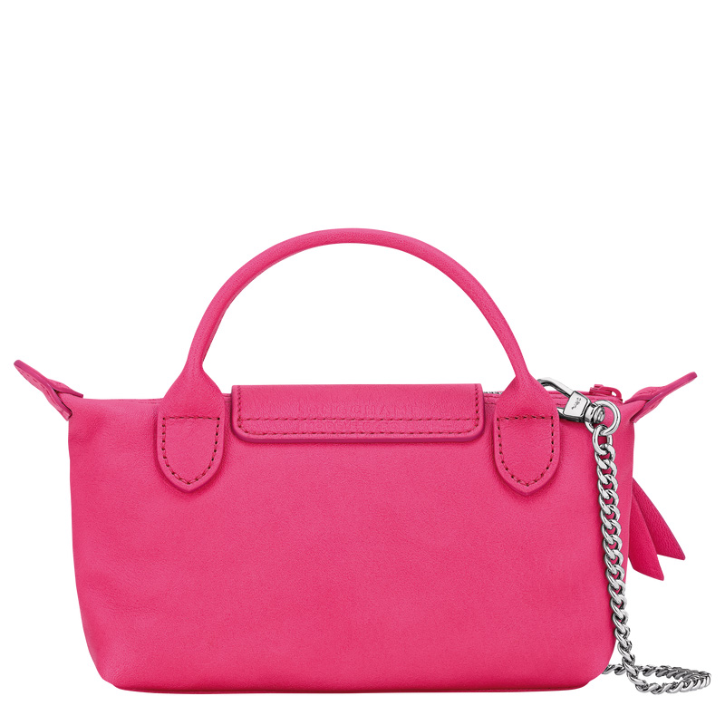 Longchamp | Le Pliage Xtra XS Pouch Pink - Leather | Pink
