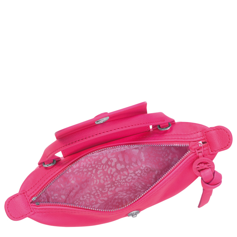 Longchamp | Le Pliage Xtra XS Pouch Pink - Leather | Pink