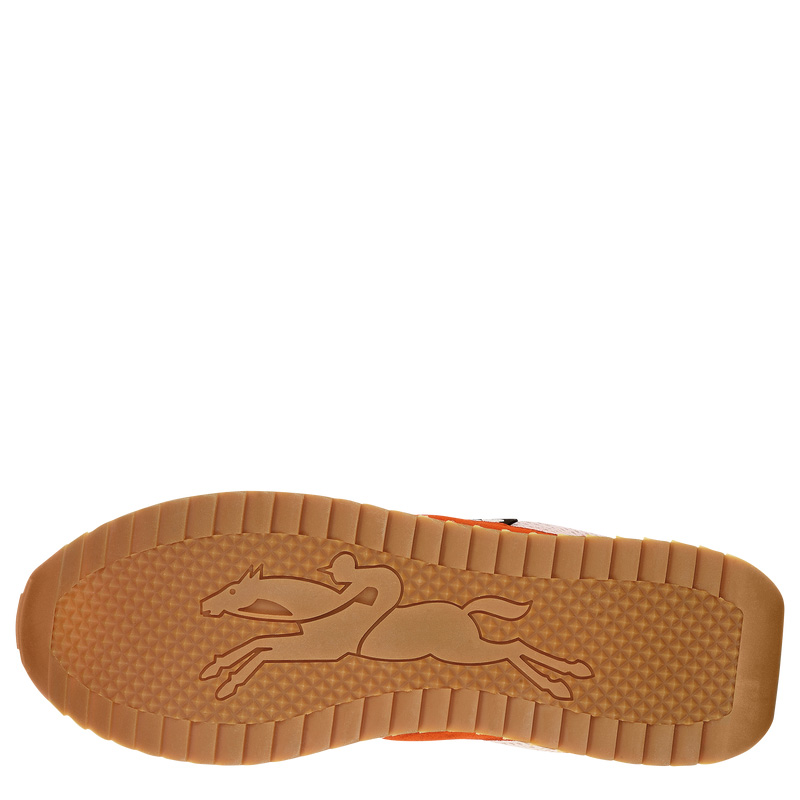 Longchamp | Le Pliage Green Sneakers Tomato - Leather | Tomato