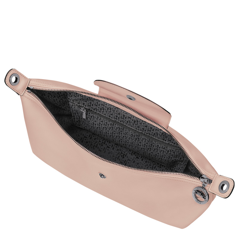 Longchamp | Le Pliage Xtra M Hobo bag Nude - Leather | Nude