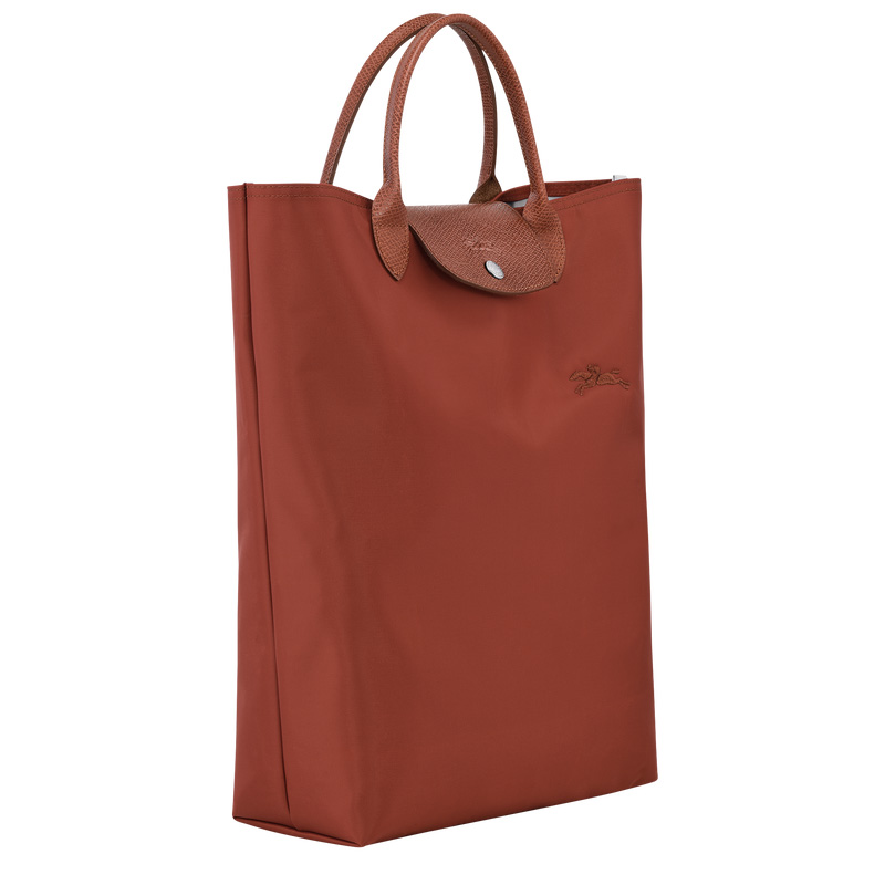 Longchamp | Le Pliage Green M Tote bag Chestnut - Canvas | Chestnut