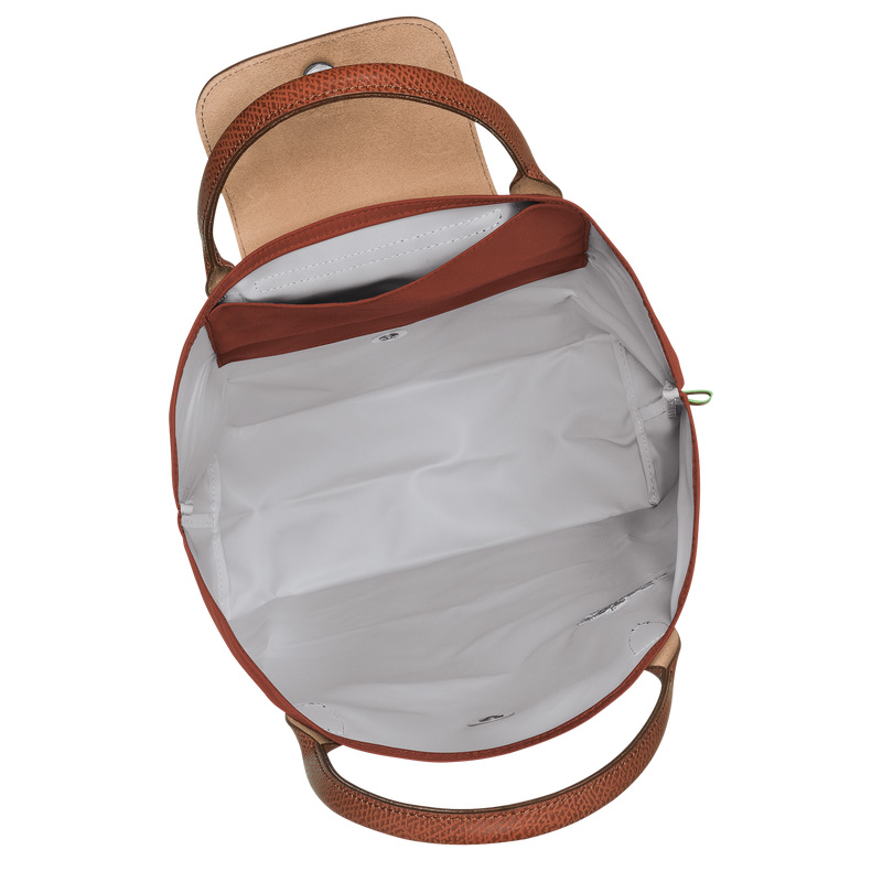 Longchamp | Le Pliage Green M Tote bag Chestnut - Canvas | Chestnut