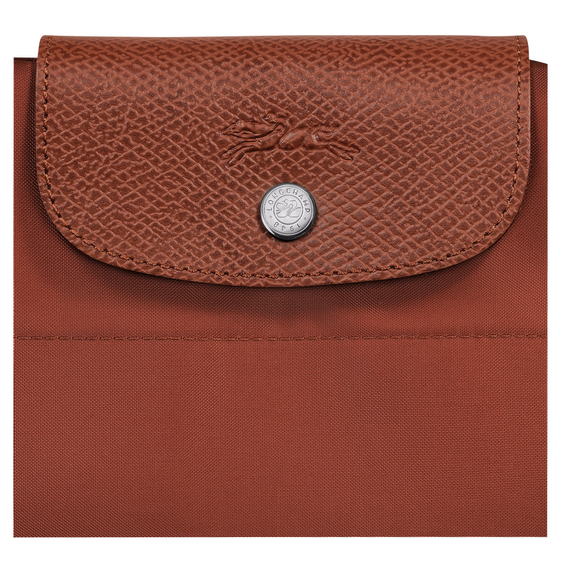 Longchamp | Le Pliage Green M Tote bag Chestnut - Canvas | Chestnut