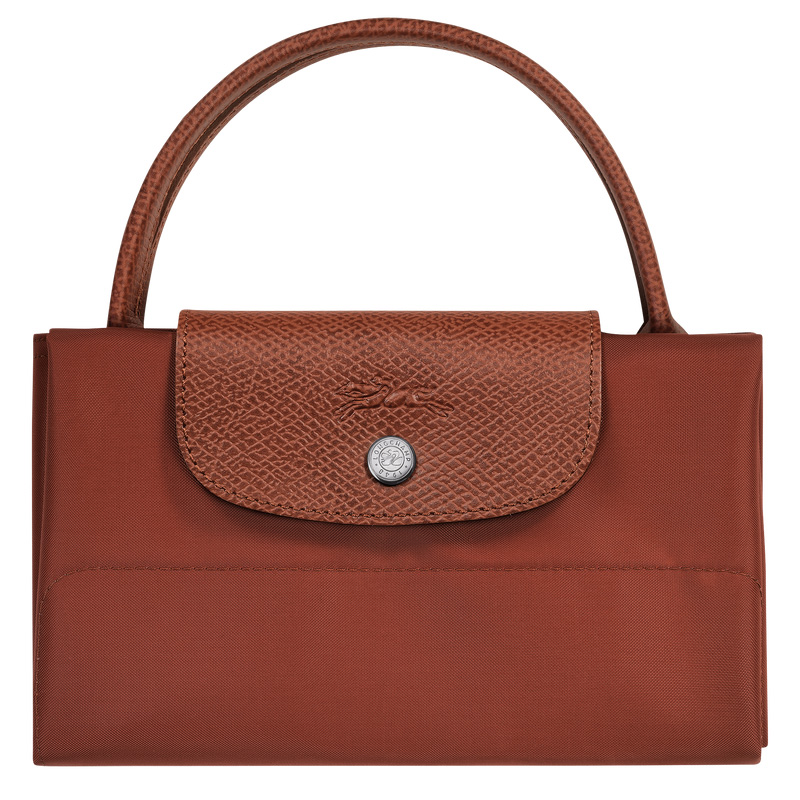 Longchamp | Le Pliage Green M Tote bag Chestnut - Canvas | Chestnut
