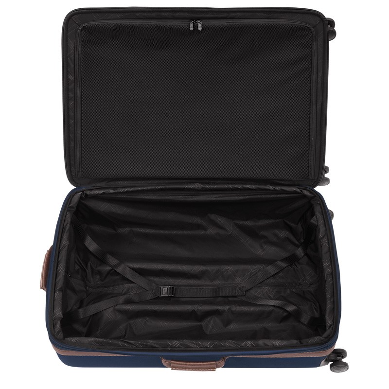 Longchamp | Boxford XL Suitcase Blue - Recycled canvas | Blue