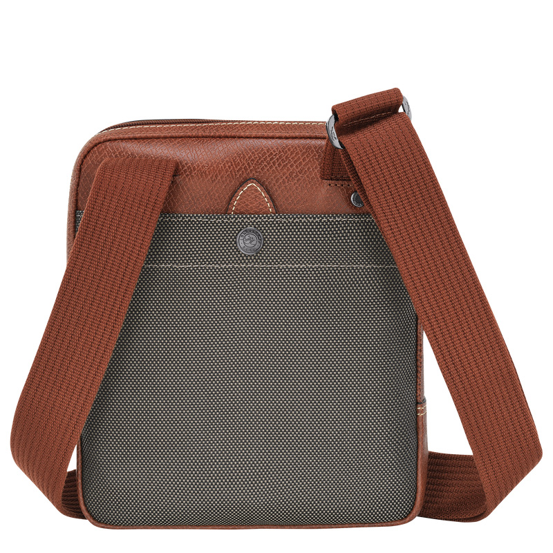 Longchamp | Boxford XS Crossbody bag Brown - Recycled canvas | Brown