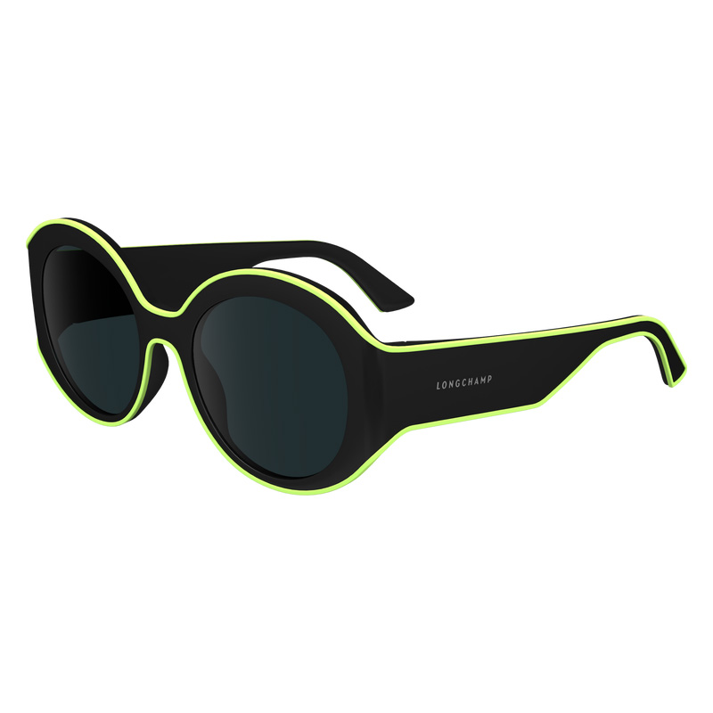 Longchamp | Sunglasses Black - Plant Based Resin | Black