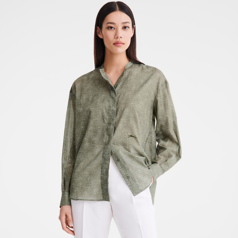 Longchamp | Shirt Laurel - Printed veil | Laurel