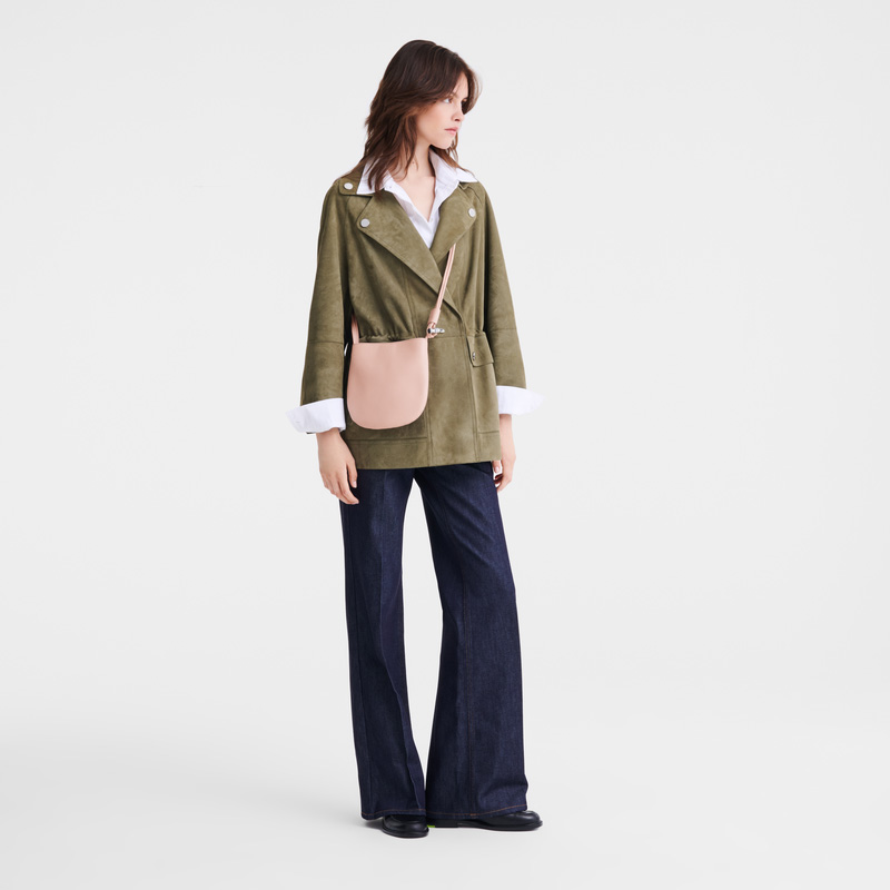 Longchamp | Le Roseau S Crossbody bag Ballerina - Leather | Ballerina