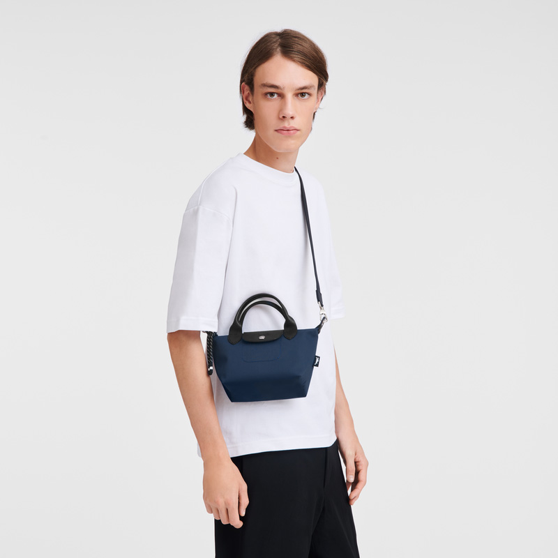 Longchamp | Le Pliage Energy XS Handbag Navy - Recycled canvas | Navy