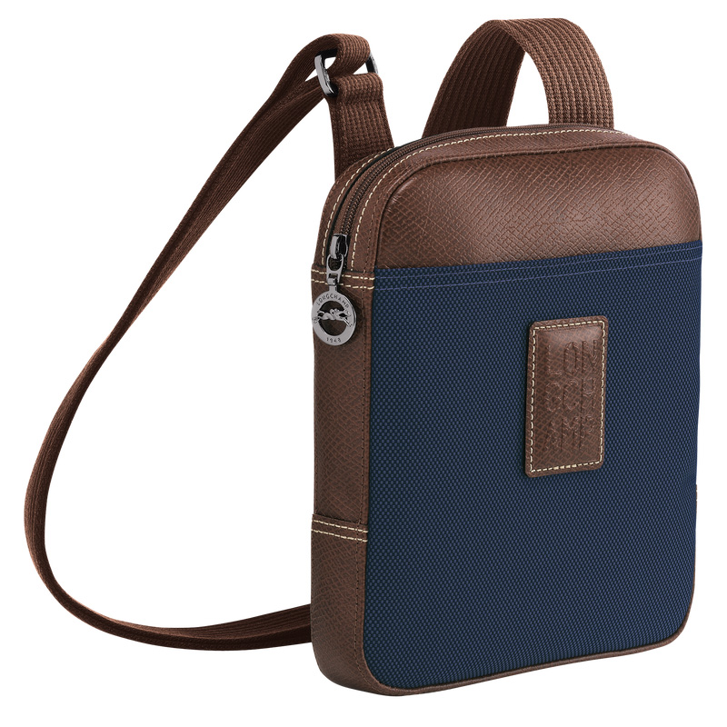 Longchamp | Boxford XS Crossbody bag Blue - Recycled canvas | Blue