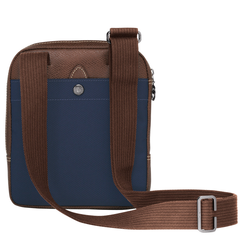 Longchamp | Boxford XS Crossbody bag Blue - Recycled canvas | Blue