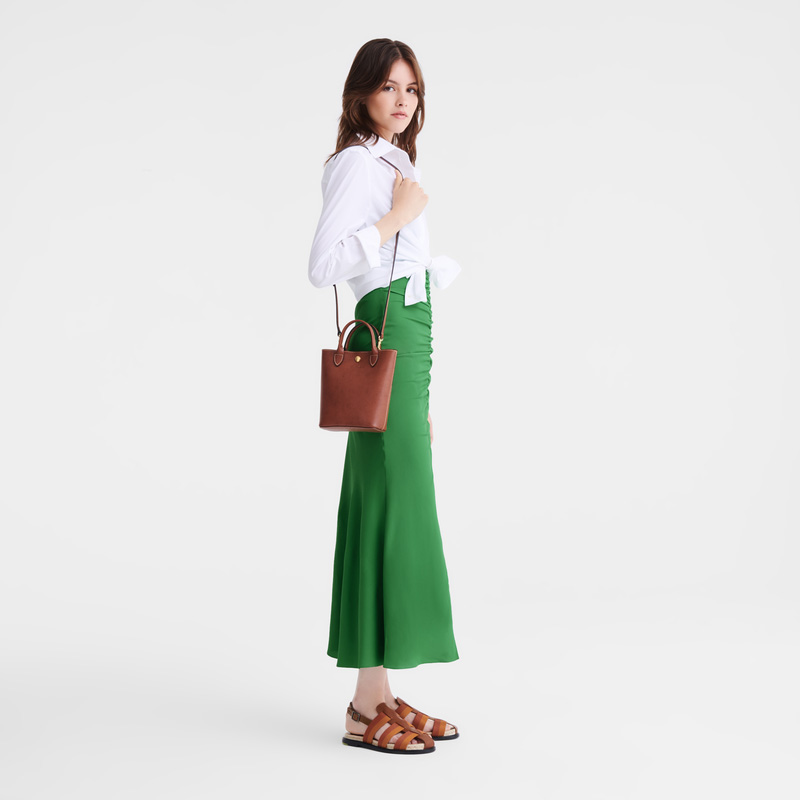 Longchamp | Épure XS Tote bag Brown - Leather | Brown