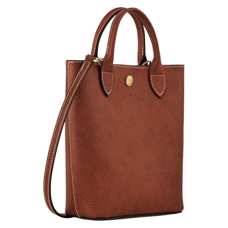 Longchamp | Épure XS Tote bag Brown - Leather | Brown