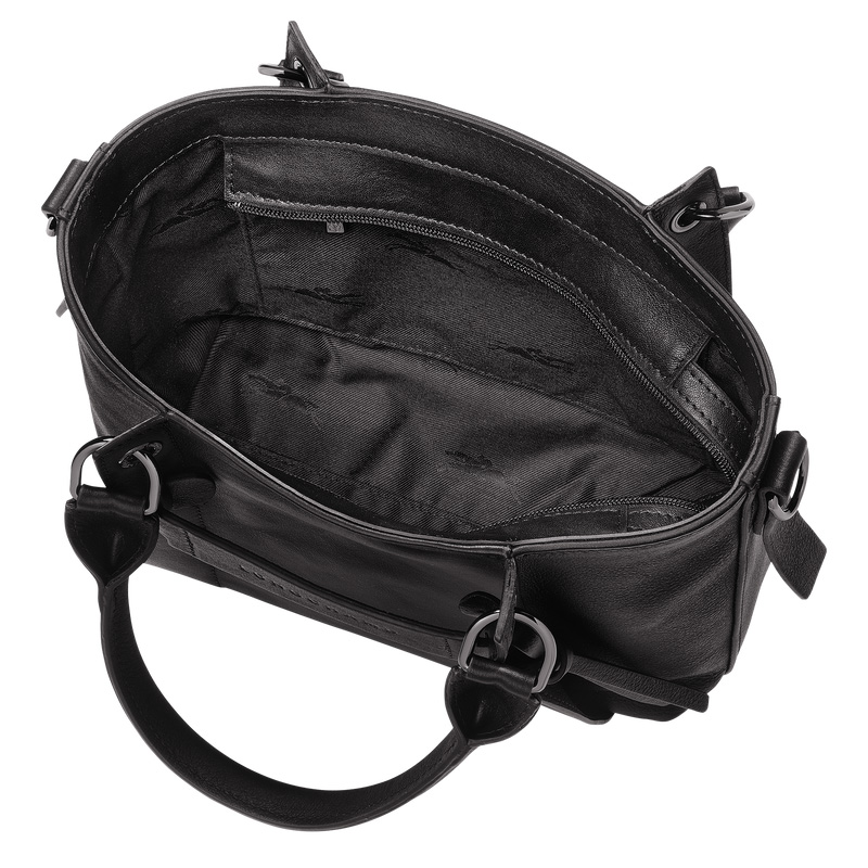 Longchamp | 3D S Handbag Black - Leather | Black