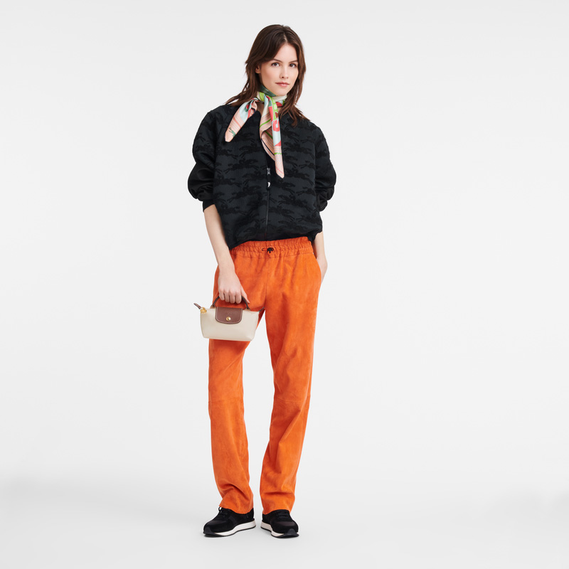 Longchamp | Le Pliage Original Pouch with handle Paper - Recycled canvas | Paper
