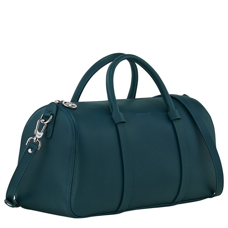 Longchamp | Daylong L Handbag Ink blue - Leather | Ink blue