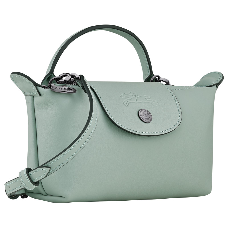 Longchamp | Le Pliage Xtra XS Pouch Vervain - Leather | Vervain