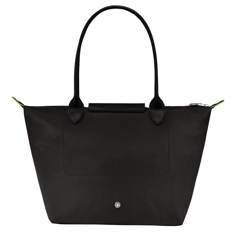 Longchamp | Le Pliage Green M Tote bag Black - Recycled canvas | Black