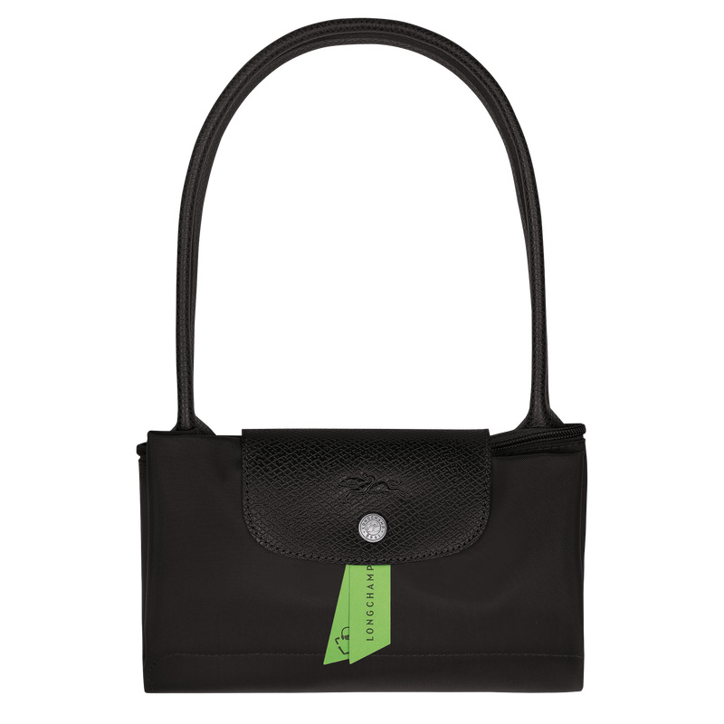 Longchamp | Le Pliage Green M Tote bag Black - Recycled canvas | Black