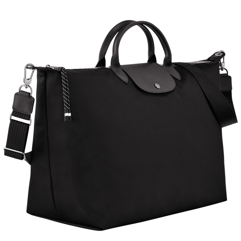 Longchamp | Le Pliage Energy L Travel bag Black - Recycled canvas | Black