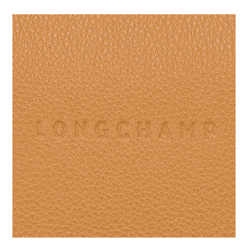 Longchamp | Le Foulonné M Crossbody bag Walnut - Leather | Walnut