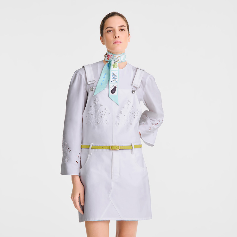 Longchamp | Épure Ladies' belt Kiwi Green - Leather | Kiwi Green