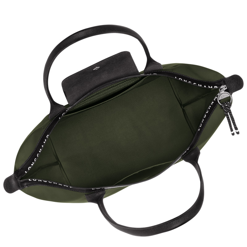 Longchamp | Le Pliage Energy L Tote bag Khaki - Recycled canvas | Khaki
