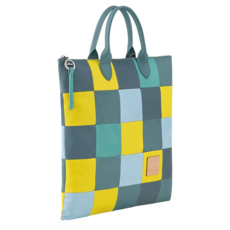 Longchamp | Re-Play L Handbag Eucalyptus - Leather | Eucalyptus