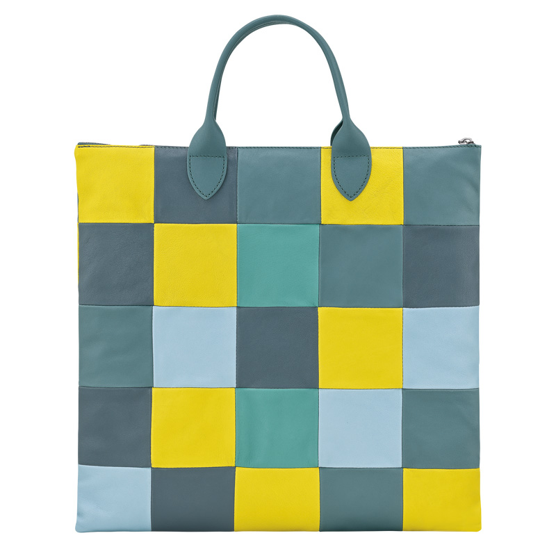 Longchamp | Re-Play L Handbag Eucalyptus - Leather | Eucalyptus