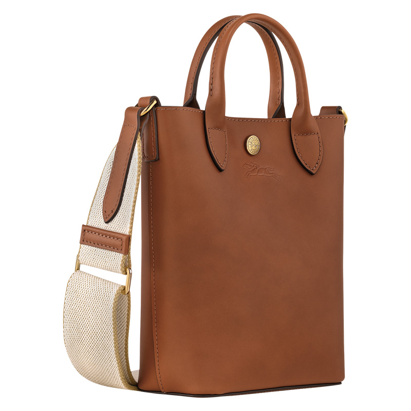 Longchamp | Épure XS Tote bag Cognac - Leather | Cognac