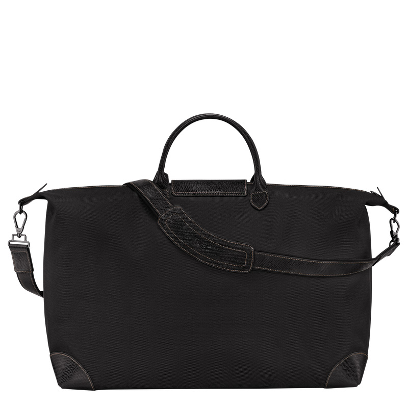 Longchamp | Boxford XL Travel bag Black - Recycled canvas | Black