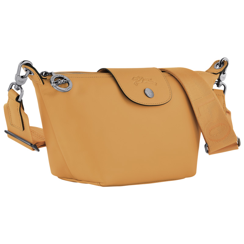 Longchamp | Le Pliage Xtra XS Crossbody bag Honey - Leather | Honey