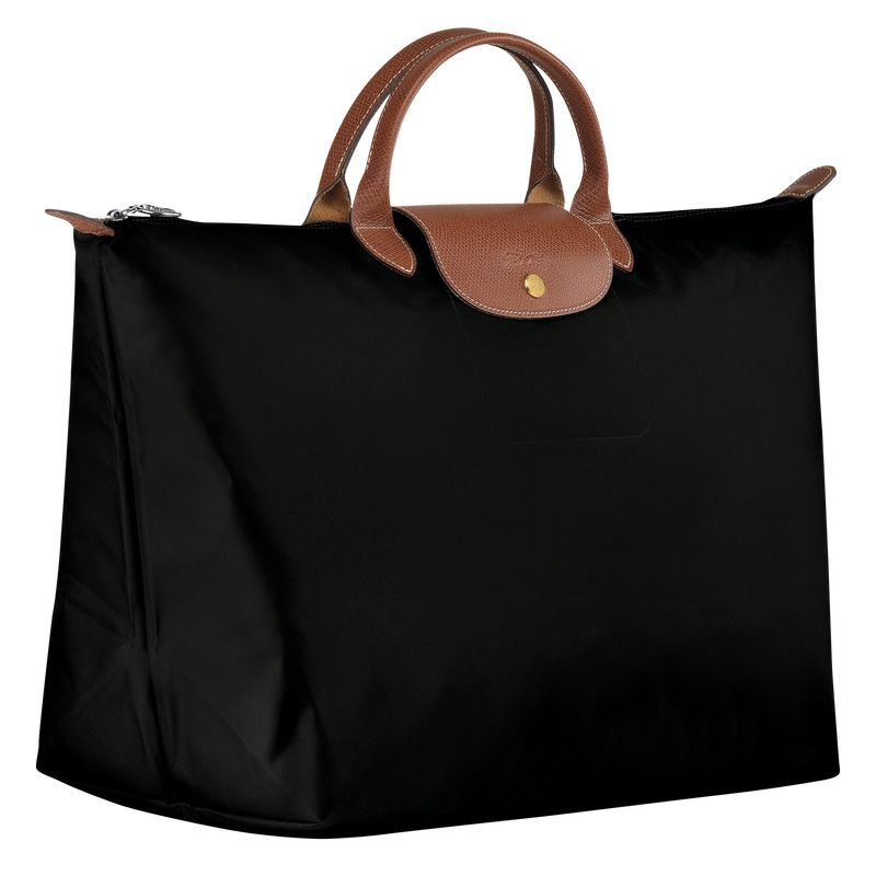 Longchamp | Le Pliage Original L Travel bag Black - Recycled canvas | Black
