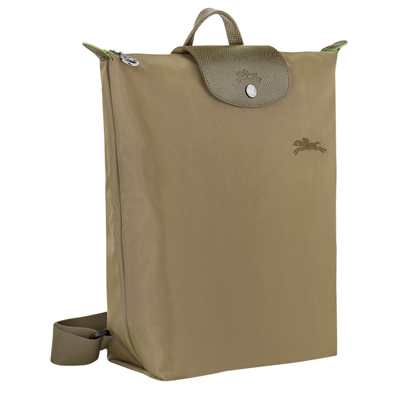 Longchamp | Le Pliage Green M Backpack Artichoke - Canvas | Artichoke